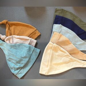 Infant Baby Knotted Cotton Stocking Caps 8 Pieces Bundle